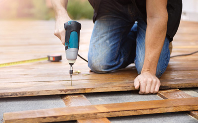 Professional installation and repair of wooden decks, creating inviting outdoor living spaces for your family or friends.